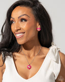 Heartfelt Haute - Pink Post Earring
