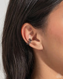 Barbell Beauty - Black Cuff Earring