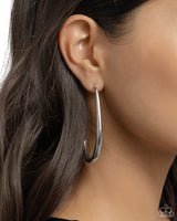 Exclusive Element - Silver Hoop Earring