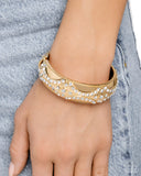 Draped in Decadence - Gold Bracelet