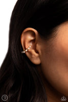 Bubbly Basic - Gold Cuff Earring