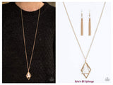 Fiercely Inde-PENDANT - White Necklace