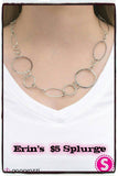 Jump Around - Silver Necklace