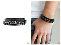 Be The CHAINge - Black Bracelet