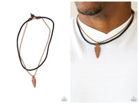 Arrowhead Anvil - Copper Necklace