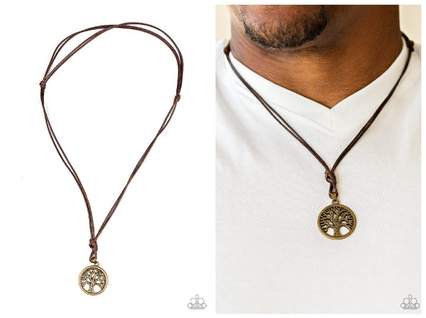 Rural Roots - Brass Necklace