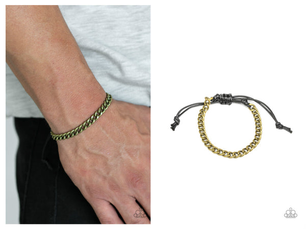 AWOL - Brass Bracelet