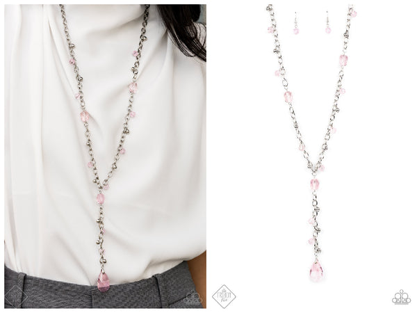 Afterglow Party - Pink Necklace