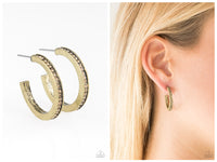 Hoop Haven - Brass Hoop Earring