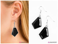 Western Gem - Black Earring