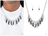 Metro Jungle - Black Necklace