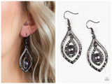 Breaking Glass Ceilings - Black Earring