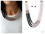 Black, White, and Gray Pearl Matching Set