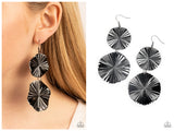 In Your Wildest FAN-tasy - Black Earring