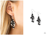Famous Fashion - Black Earring
