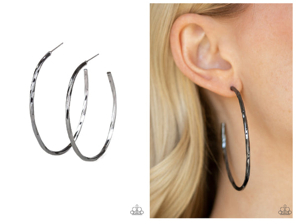 Loop de HOOP - Black Hoop Earring