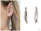 Pursuing The Plumes - Black Post Earring