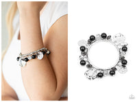 Charming Treasure - Black Bracelet