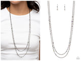Petitely Prismatic - Black Necklace