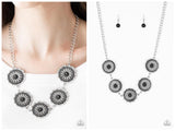 Me-dallions, Myself, and I - Black Necklace