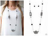 Crystal Charm - Black