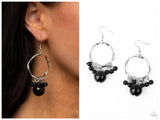 Delectably Diva - Black Earring