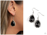 Drop-Dead Duchess - Black Earring