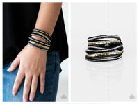 Rock Star Attitude - Black Bracelet