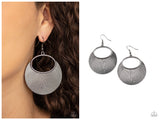 Fan Girl Glam - Black Earring