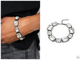 Gunmetal and White Bling Set