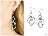 Industrial Artifact - Black Earring