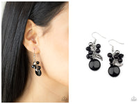 Whimsically Musical - Black Earring