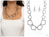 Full Frame Fashion - Black Necklace