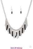 Metro Jungle - Black Necklace