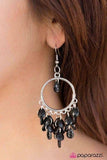 Frame of Mind - Black Earring