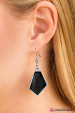 Western Gem - Black Earring