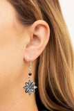 Cactus Blossom - Black Earring