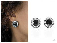 Starry Starlet - Black Post Earring