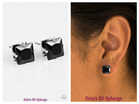 Girls Will Be Girls - Black Post Earring