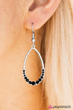 Kiss The Girl - Black Earring
