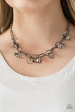 Lets Get This FASHION Show On The Road! - Black Necklace