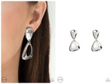 Going for BROKER - Silver Clip-on Earring