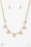 Toast To Perfection - Gold Blockbuster Necklace