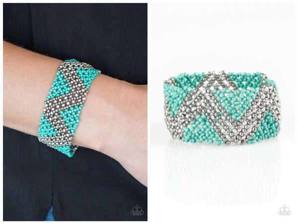 Desert Loom - Blue Bracelet