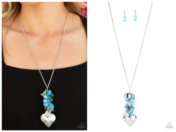 Beach Buzz - Blue Necklace