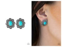 Springtime Deserts - Blue Post Earring