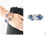 Downtown Dazzle - Blue Bracelet