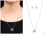 High-Flying Fashion - Blue Necklace