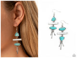 Adventurously Artisan - Blue Earring
