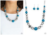 Weekend Party - Blue Necklace